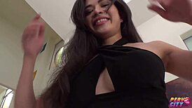 big tit asian scarlett alexis gags on monster cock deepthroat anal ass to mouth 😈🍆💦