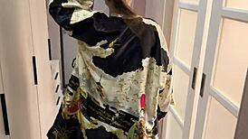 Seduced Horny Russian Stepmom After Party Leads to Moaning Doggy Fuck