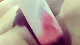 Colombian Amateur Builds Homemade Dildo for Cock Cravings