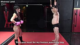 japanese mistress femdom domination bdsm slave maledom human sandbag beaten hard