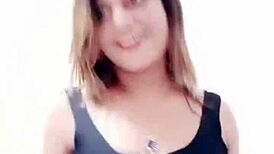 naughty indian babe shakes big tits and ass wildly!