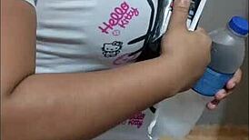 step-nephew makes me suck like a whore while hubby's gone