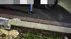 Strangers Caught Fucked Raw on Street in Risky Outdoor Latina Action