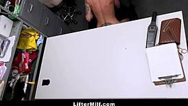 hey busty milf why rush to store for stepdaughter protection?