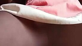 Local Kenyan Shemale's Huge Dick Bursts Thick Cum