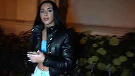 Black Angels Heavenly Creampie Fills Petite Italian Bareback