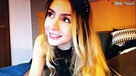 hey sexy blonde teen slut on webcam blowing it so good right now 🔥💦