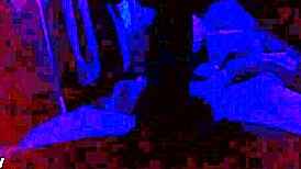 in the blue room she sucks ebony cock deep and hard