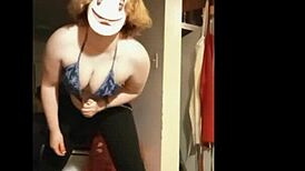 I'm your fat sexy BBW MILF ripping clothes off teasing wet and oiled