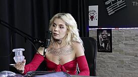 kyra and bia hot tease in steamy foreplay podcast compilation