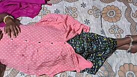 Watch Meri'S Pink Dress Anal Fisting And Creampie In Village!