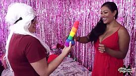 maxine craves brock pounding her tight asian latina pussy