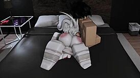 i'm breedin this roblox demon slut ridin my big cock doggystyle