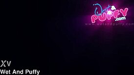 Claudia Macc Orgasms Hard Black Dildo Home