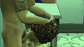 CHEATING WIFE FUCKS STRANGER RIGHT BESIDE SLEEPING HUSBAND IN SIMS 4!