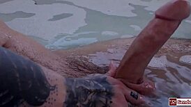 Think you can bareback busty trans Nadia Love like her stepson?