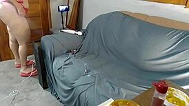 vivi guedez feels horny touch right after shower 😈🛁💦 big tits bouncing