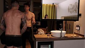 Audrey Reid begs for cum in eyes during total domination deepthroat and squirting holes