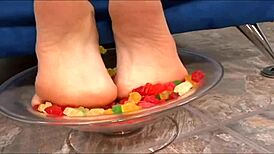 nika noir footsie teases before wet pussy doggystyle