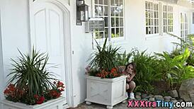 tiny blacked 18+ teen slut deepthroats big cock for facial