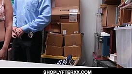 Kinky Penelope Reed Bends for Shoplifting Fuck