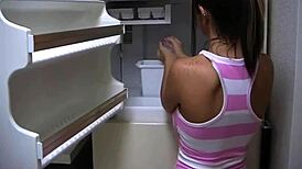 hey, watch kayden krush finger her big tits and tease with ice??