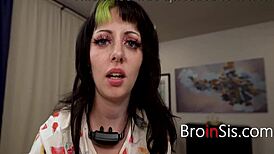 Halloween Tricks Step Siblings Into Nasty Stranger Barely Legal Party Fuck