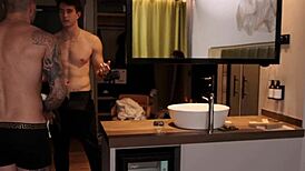 Audrey Reid begs for cum in eyes during total domination deepthroat and squirting holes