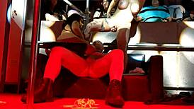 Join the Outdoor Swingers Threesome Cumshot Party on Faces