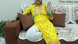 Indian stepmom turns stepson into lover with hindi dirty talk