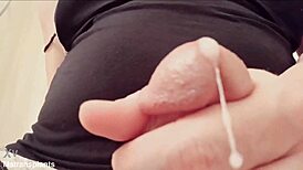 I Explode in Amazing Orgasm - Now Lick Up Every Drop from My Pulsing Cock