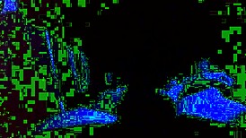 in the blue room she sucks ebony cock deep and hard