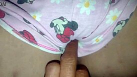 her pure tight shaved pussy makes him cum multiple times inside