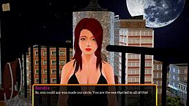 redhead joins new family game riding cowgirl style