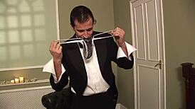 What happens when southern butler claims his black mistress in heels and lingerie?