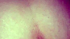 fat milf's wet shaved pussy smashed doggystyle by bbc in garage creampie