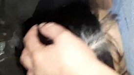 Secret Barn Pussy Fuck with Brunette Neighbor