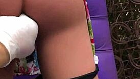 hey meia-irma, feel my huge cock sex toy while you play on your phone?