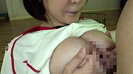 Huge Tits Japanese BBW Volleyball Player's Secret Curvy Ass Practice Footage Exposed