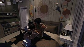 whoa taming this monster big black cock shark in roblox got huge tits ass too 🍑🍆🔥