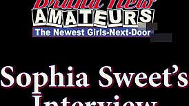 i finger my shaved pussy then deepthroat cum with sophia sweet's dildo