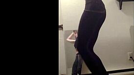 i crave cass's sexy teen dance ripping clothes in hot striptease