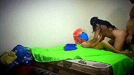 Sexy stepmom begs stepsons to wreck her ass – double creampie real amateur!