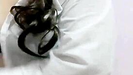 what a juicy ass this student flaunts post-school soaking panties in orgasm video