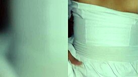 This 18-year-old teen girl bounces wildly on a hard cock during rough old-young sex session