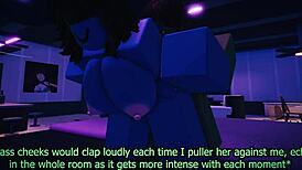 hey dude that goblin slut elf just seduced me into rough anal creampie roblox rp with ranoya1