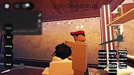 Massive BBC Pounds Horny White Roblox Bitch to Blackout