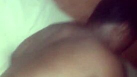 whoa check out this ebony babe's massive sexy black tits bouncing everywhere