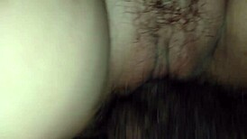 her tight wet pussy spreads wide for creampie filling
