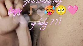 my first yummy solo toy play dildo ride feels so damn good young black beauty